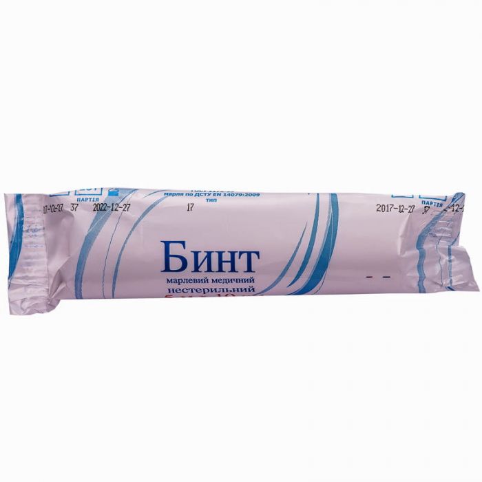 Бинт нестерильний 5 м х 10 см