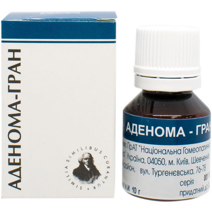 Аденома-гран гранули гомеопатичні 10 г