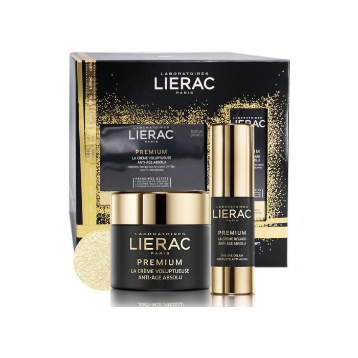 Набір Lierac Premium (крем шовковистий 50 мл + крем для контуру очей 15 мл)