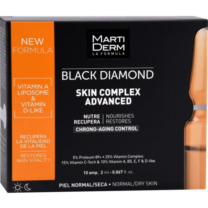 Ампули Martiderm (Мартідерм)  Black Diamond Skin Complex Advanced 10*2 мл