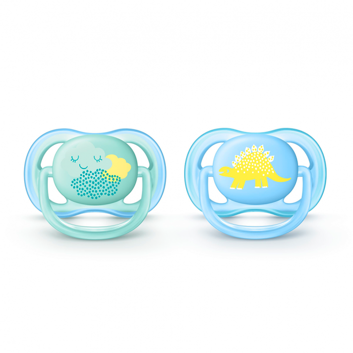 Пустушка Avent (Авент) з декором 0-6 міс. для хлопчиків №2 