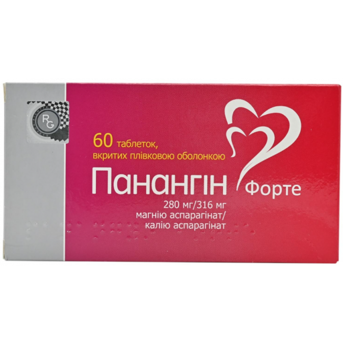 Панангін Форте таблетки №60