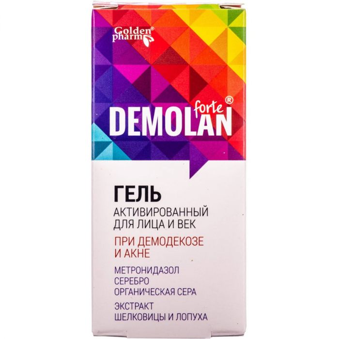 Демолан форте гель для обличчя та повік 30 мл