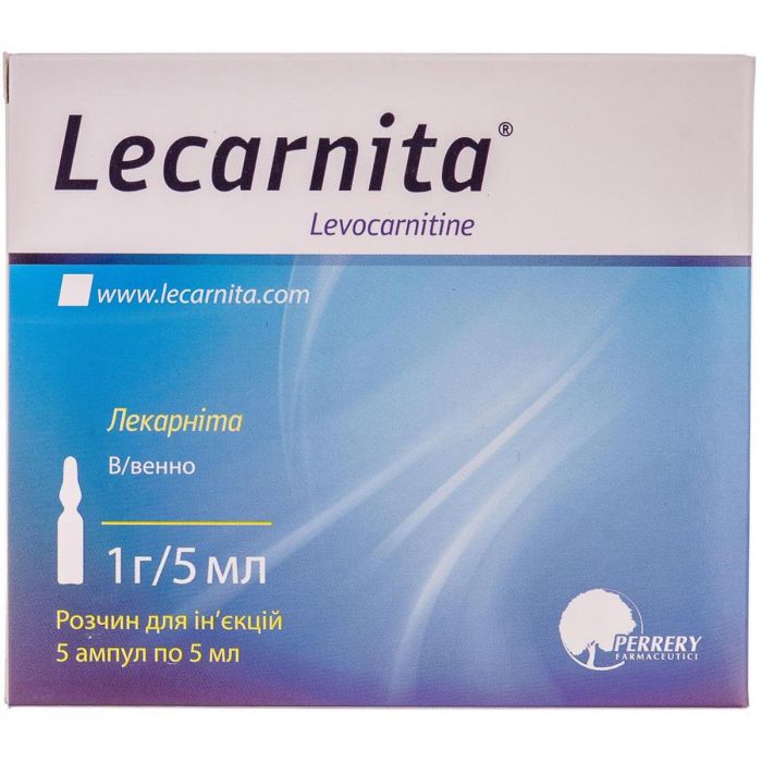 Лекарнита раствор для ин. 1 г/5мл ампулы 5 мл №5