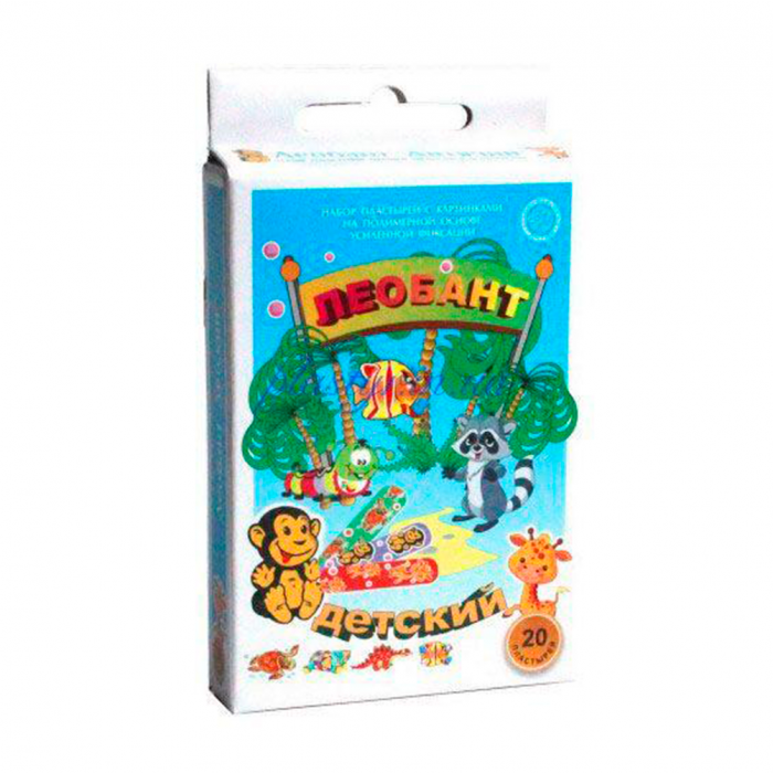 Лейкопластир Леобант д/очей 19х72 мм №20