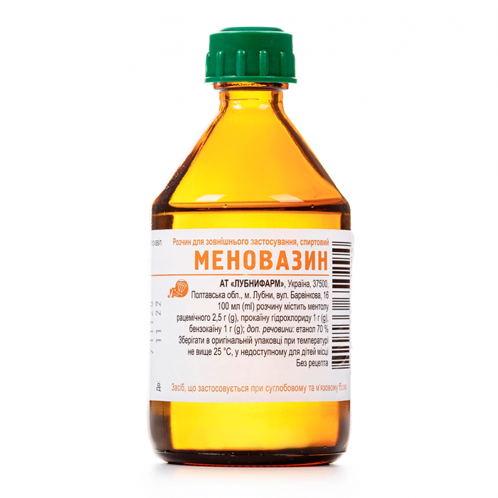 Меновазин 100 мл