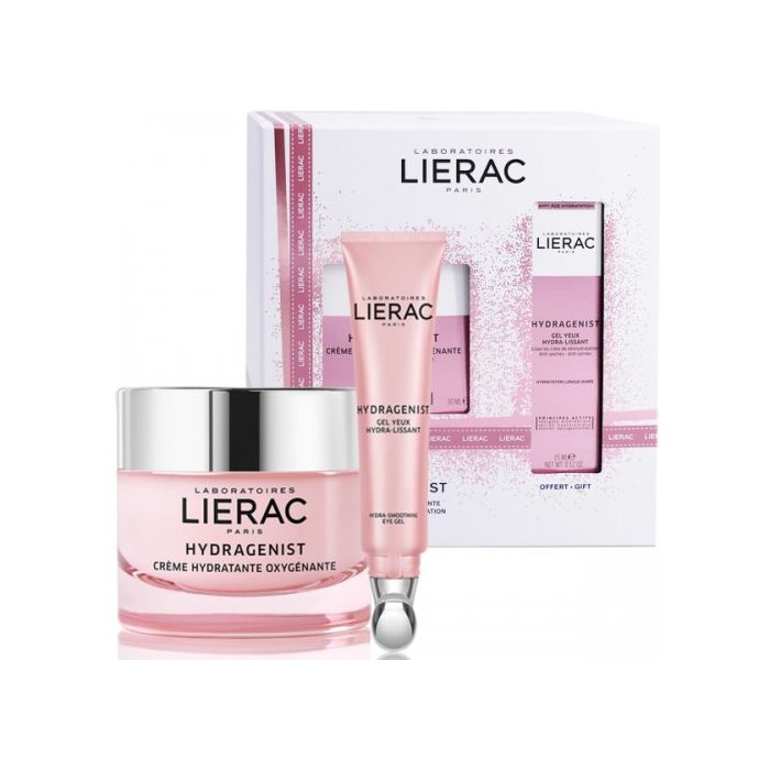 Набір Lierac Hydragenist (крем 50 мл + крем для контуру очей 15 мл)