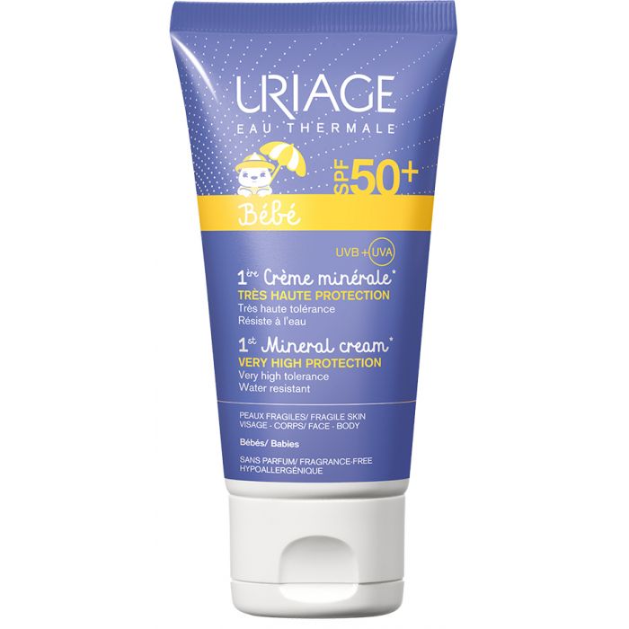 Крем Uriage (Урьяж) Bebe перший сонцезахисний SPF50+ 50 мл
