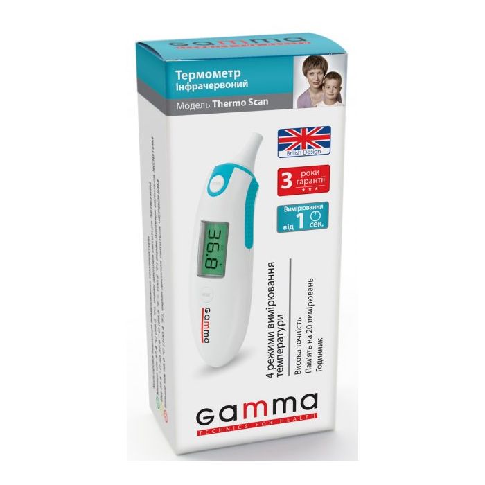 Термометр інфрачервоний Gamma Thermo Scan