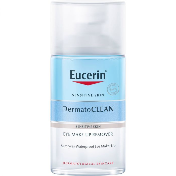 Засіб Eucerin (Юцерін) DermatoClean для зняття водостійкого макіяжу з очей для чутливої ​​шкіри 125 мл