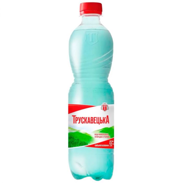 Вода мінеральна Трускавецька 0,5л газ 