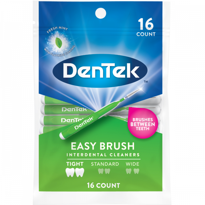 Міжзубна щітка DenTek Зручне очищення для вузьких проміжків 2.0-3.0 мм, 16 шт.