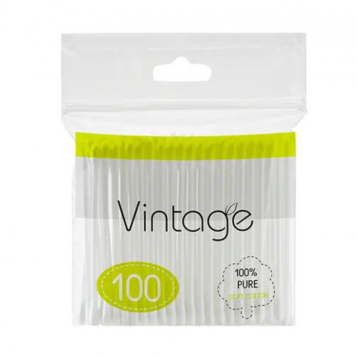 Ватні палички Vintage поліетилен №100