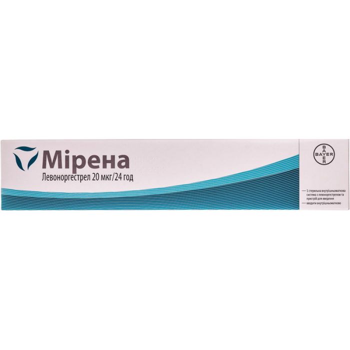 Мірена спіраль внутрішньоматкова №1