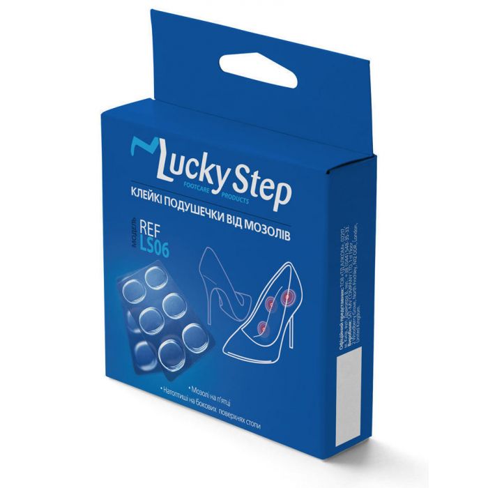 Клейкі подушечки Lucky Step від мозолів LS06