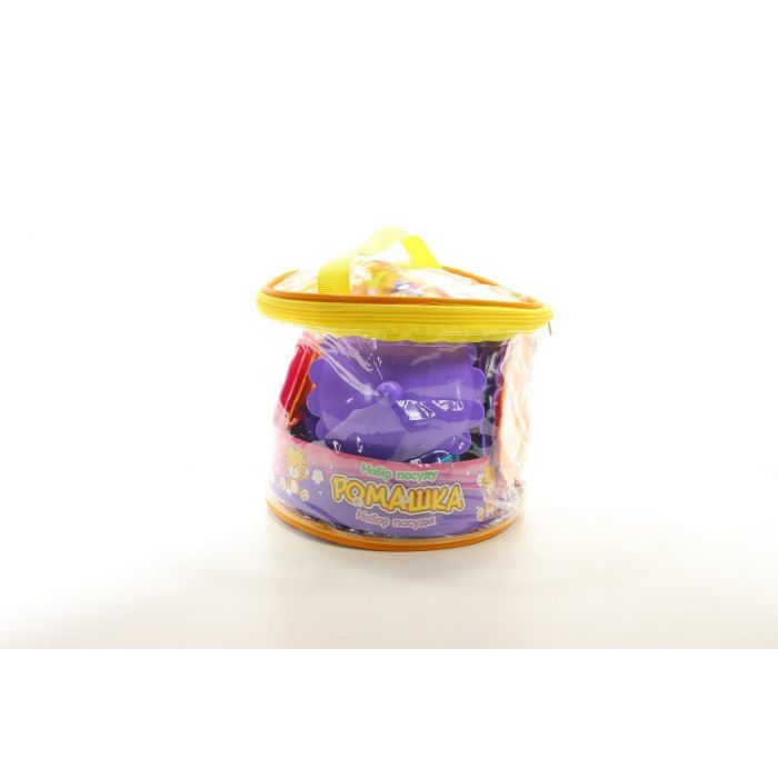 Набір посуду Ромашка 28 елемента в сумці 39129