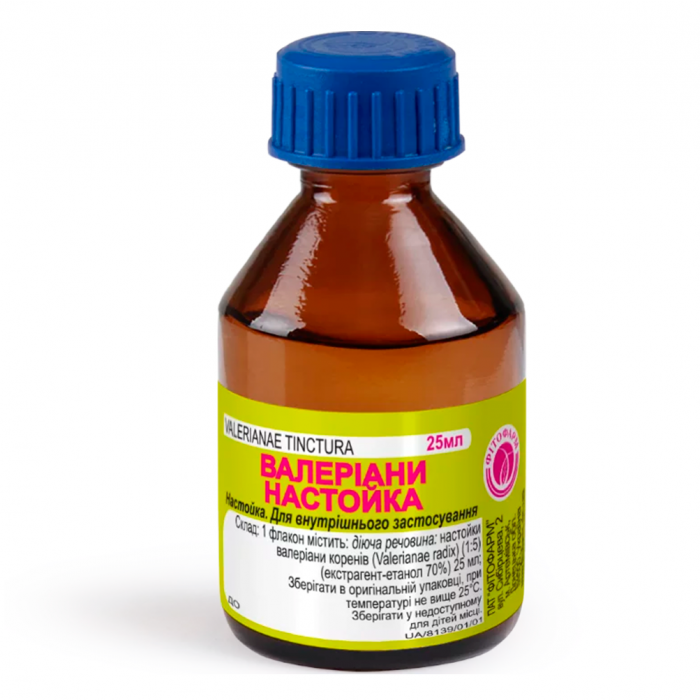 Валеріани настойка 25 мл