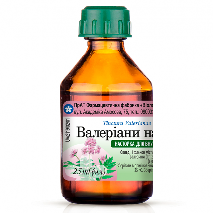 Валеріани настоянка 25 мл