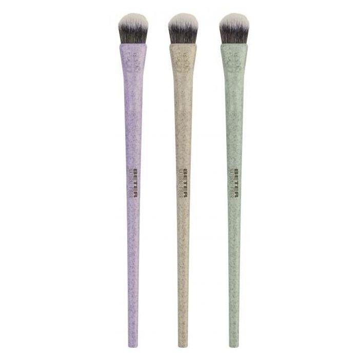 Пензлик Beter (Бетер) для повік з натуральних волокон пшениці - фото №1 Пензлик Beter (Бетер) для повік з натуральних волокон пшениці