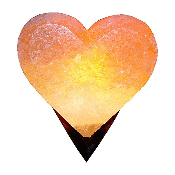 Соляна лампа Серце 4-5 кг sl015cv