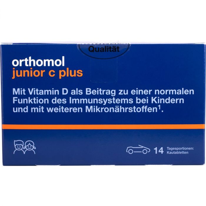 Orthomol Junior C Plus Лісові ягоди, сила імунітету для дітей, жувальні машинки №14