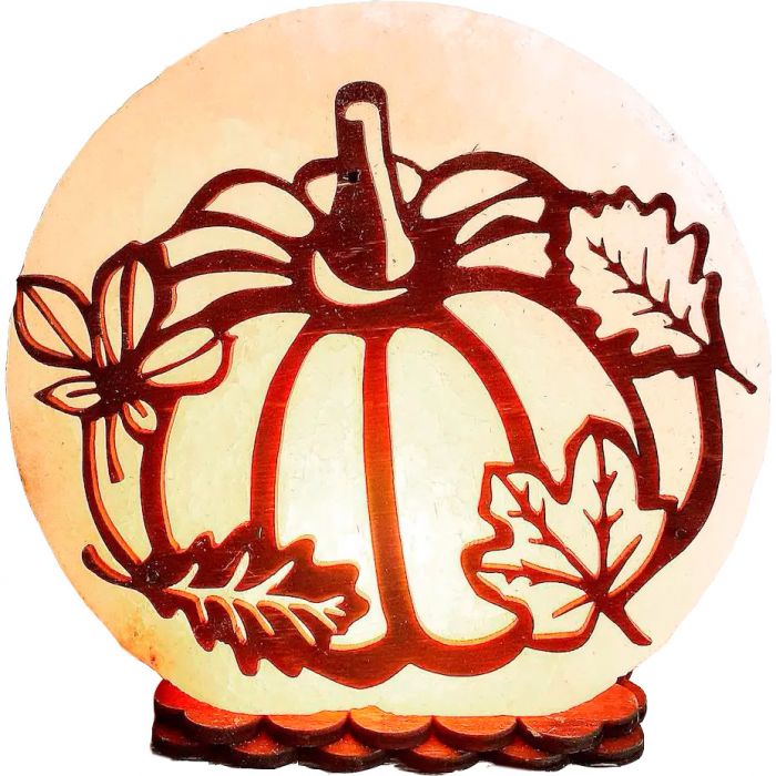 Соляна лампа Гарбуз 3-4 кг slsv1*