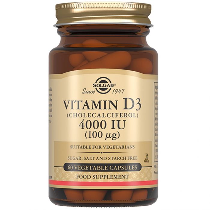 Solgar (Солгар) Вітамін D3 4000 МО капсули №60