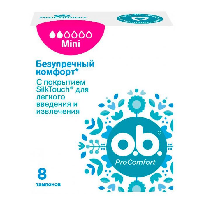 Тампони o.b. ProComfort Mini 8 шт