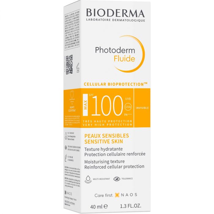 Флюїд Bioderma (Біодерма) Photoderm Fluide МАХ SPF 100 сонцезахисний для обличчя, 40 мл