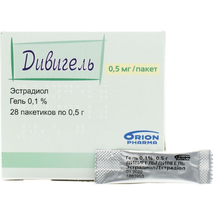 Дивігель 0,1% гель 0,5 г №28