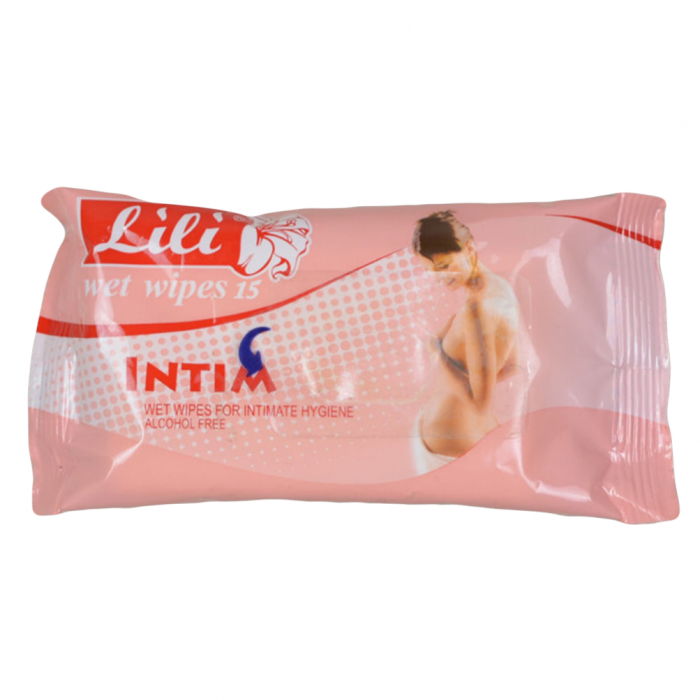 Серветки вологі Lili (Лілі) для інтимної гігієни №20