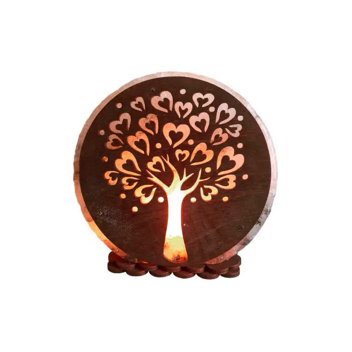 Соляна лампа Дерево №1 3-4 кг sl10