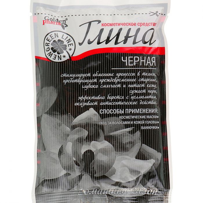 Глина косметична Чорна 60 г