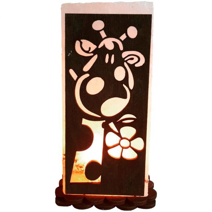 Соляна лампа Жираф 2 кг sl041