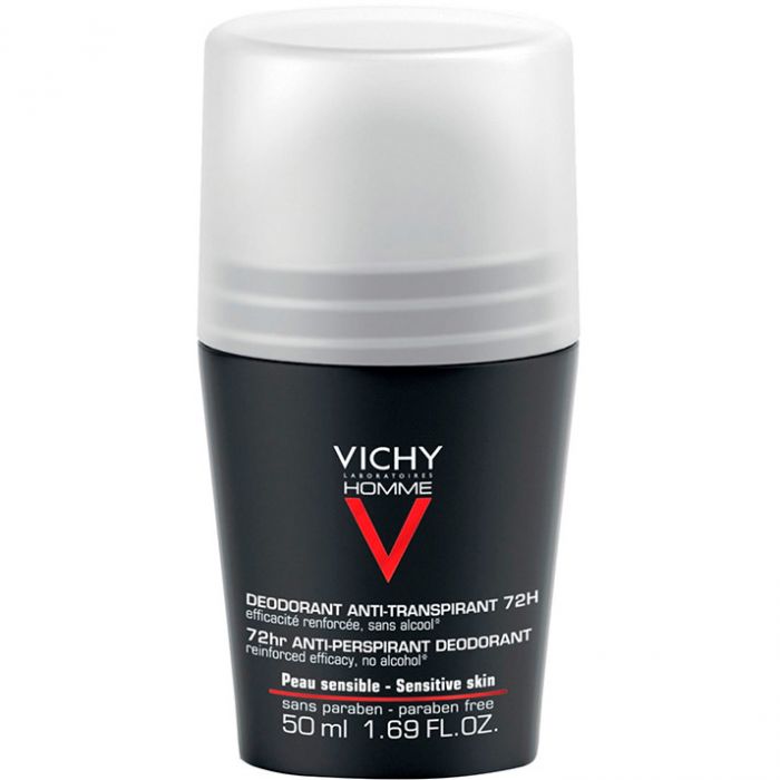 Дезодорант кульковий Vichy (Віши) Homme екстрасильної дії 50 мл - фото №1 Дезодорант кульковий Vichy (Віши) Homme екстрасильної дії 50 мл