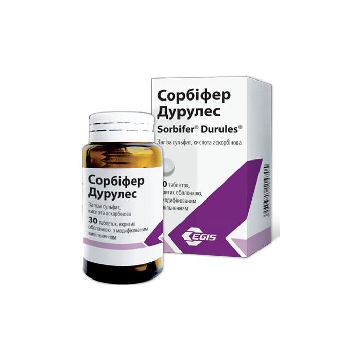 Сорбіфер дурулес таблетки №30