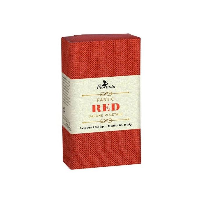 Мило натуральне Florinda (Флорінда) Італійські тканини червоне 200 г