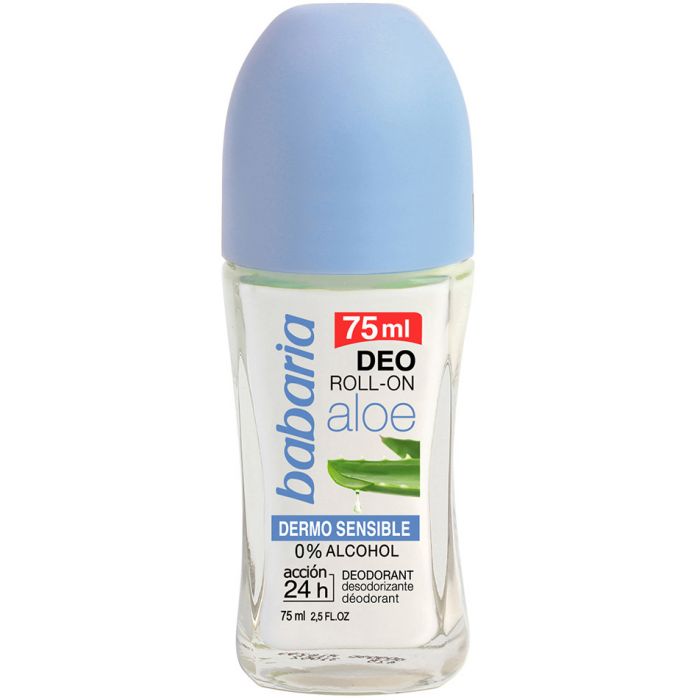 Дезодорант Babaria (Бабарія) Алое для чутливої шкіри роликовий 75 мл