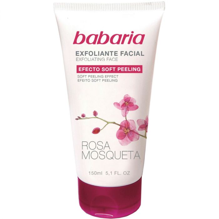 Скраб Babaria (Бабарія) для обличчя з олією шипшини 150 мл