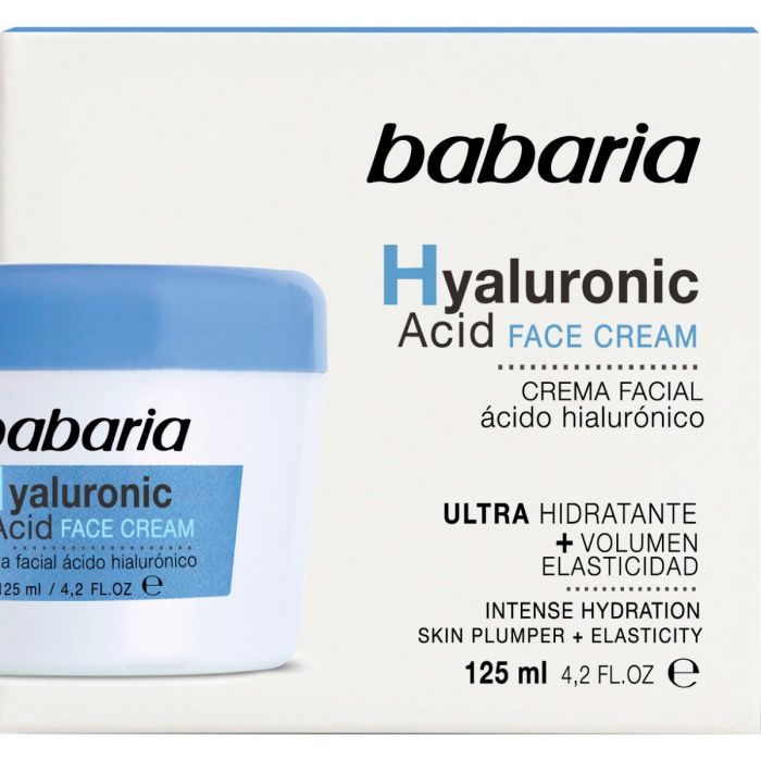 Крем Babaria (Бабарія) з гіалуроновою кислотою для обличчя 125 мл