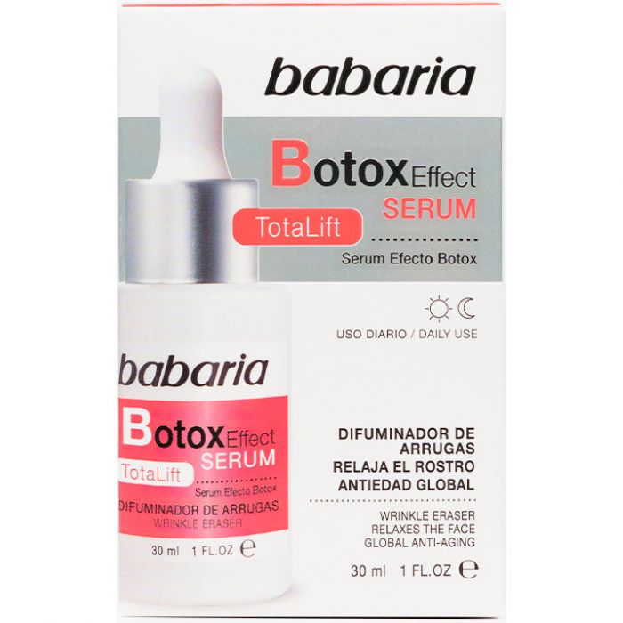 Сироватка Babaria (Бабарія) Botox Effect з ефектом ботоксу, 30 мл