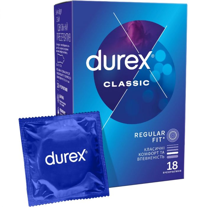 Презервативи Durex Classic №18