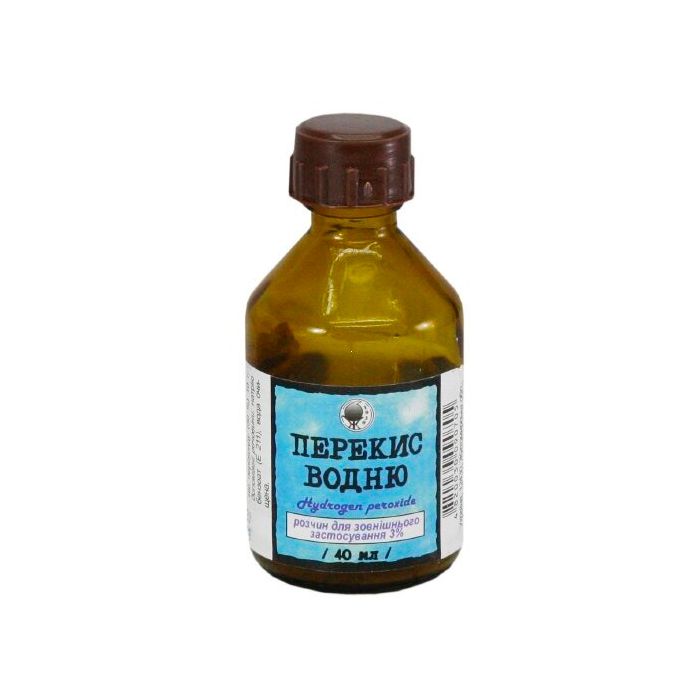 Перекис водню 3% 40 мл