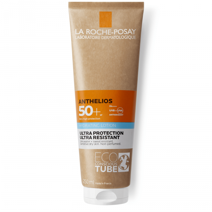 Молочко La Roche-Posay (Ля Рош-Позе) Anthelios сонцезахисне зволожуюче ультрастійке для шкіри обличчя і тіла SPF50+ 250 мл