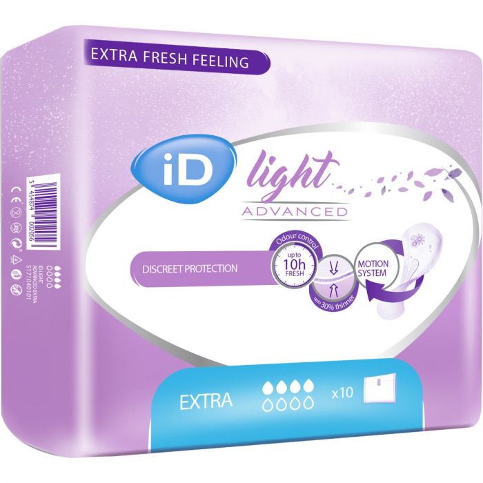 Урологічні прокладки iD Light Extra 10 шт.