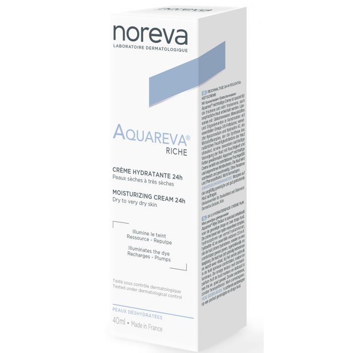Крем Noreva (Норева) Aquareva 24h зволожуючий насичений 40 мл