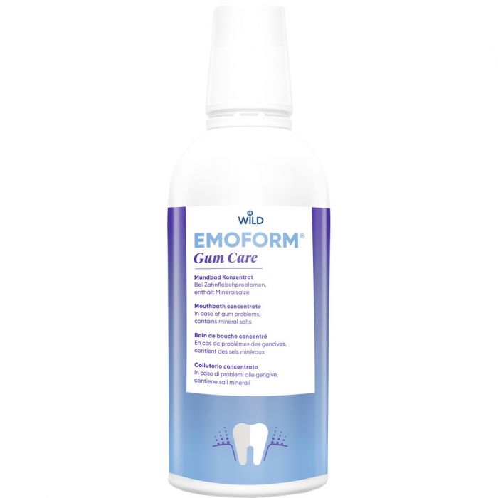 Ополіскувач для ротової порожнини Dr. Wild Emoform Догляд за яснами з мінеральними солями 500 мл