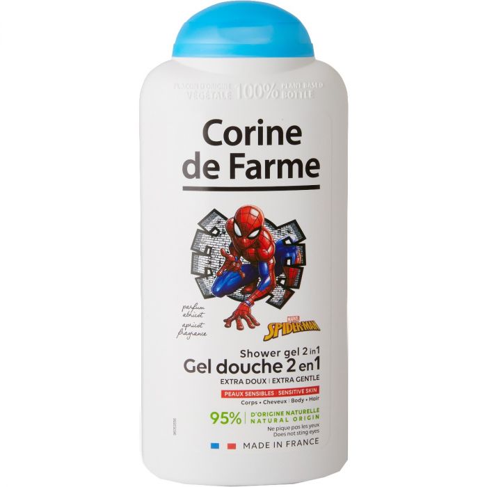 Гель Corine De Farme для душу мікс людина-павук месники серія Disney 300 мл