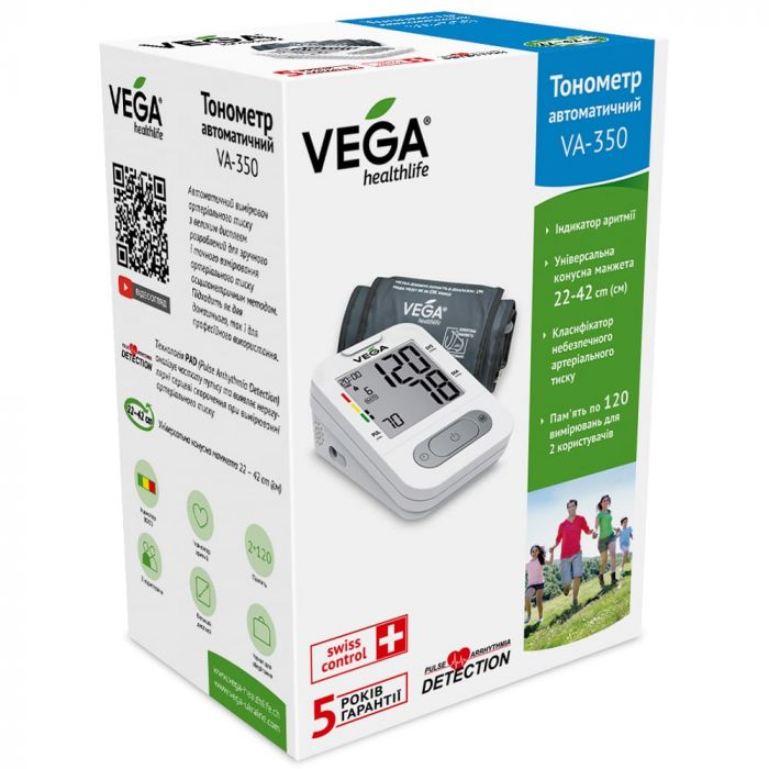 Тонометр Vega VA-350 (автомат)