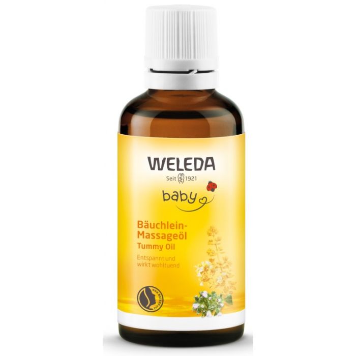 Олія Weleda (Веледа) масажна від здуття животика у немовлят 50 мл